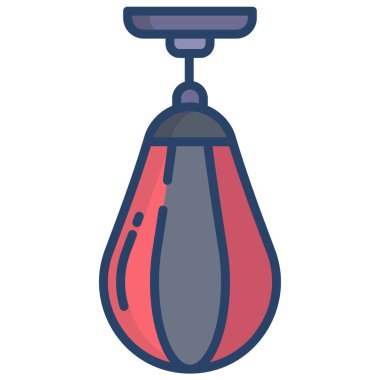  Yumruk topu. Web simgesi basit illüstrasyon