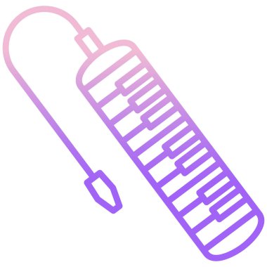 Oksijen tüpü. Web simgesi basit illüstrasyon