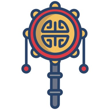 Basit vektör simgesi, Bolang Gu illüstrasyonu