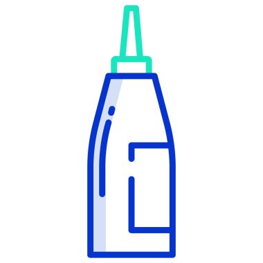 Yapıştırıcı. Web simgesi basit illüstrasyon