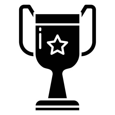 Basit vektör simgesi, ödül illüstrasyonu