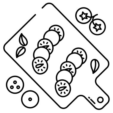 Hughchetta 'nın vektör illüstrasyonu 