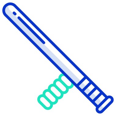 Beyzbol. Web simgesi basit tasarım