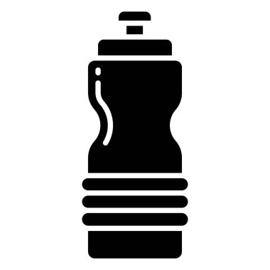 Web için basit bir içecek vektör simgesi çizimi