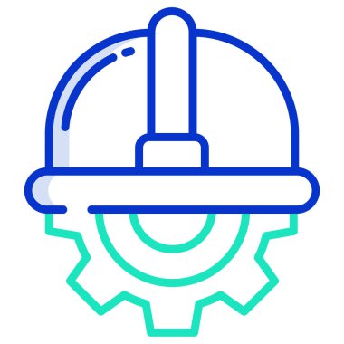 mavi çizgi vektör simgesi.