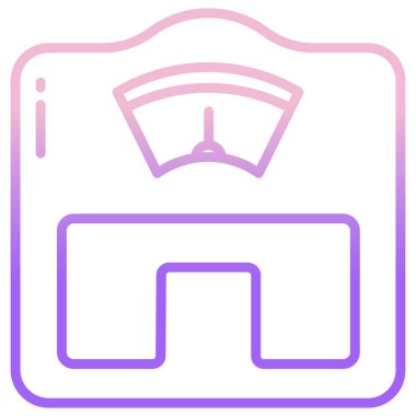 Ağırlık ölçeği. Web simgesi