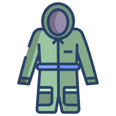 Kıyafetler. Web simgesi basit illüstrasyon