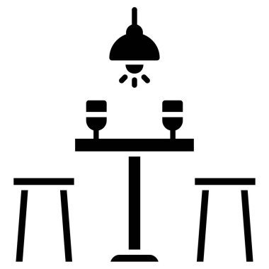 Beyaz arkaplanda basit vektör simgesi