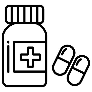 tıbbi ve sağlık simgesi, vektör illüstrasyonu