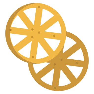 Basit vektör simgesi, yahninin çizimi