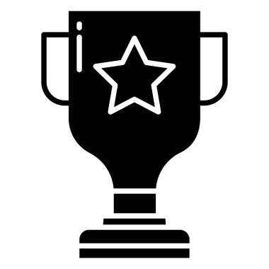 Basit vektör simgesi, ödül illüstrasyonu