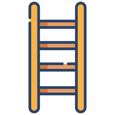 merdiven simgesi vektör tasarım ögesi şablonu