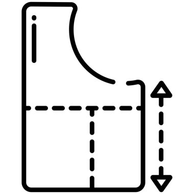 Bir spor simgesinin vektör illüstrasyonu