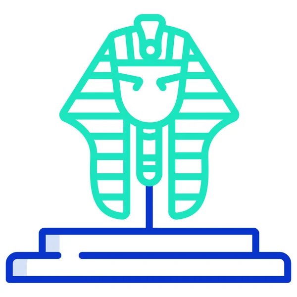 Vector Illustratie Van Egypte God Icoon — Stockvector