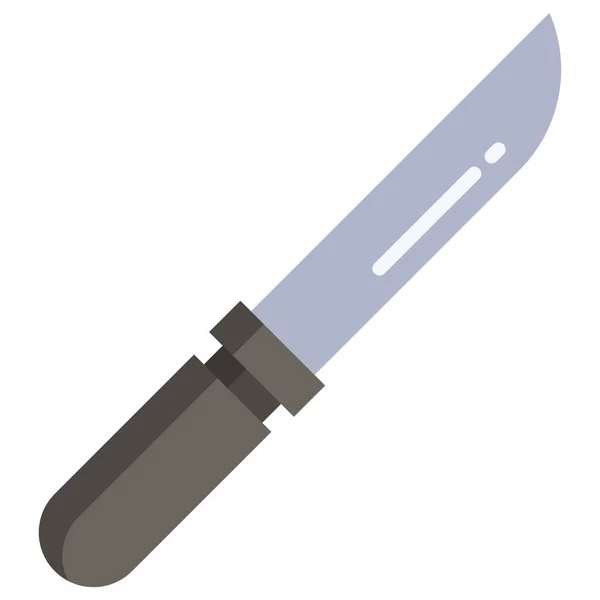 ナイフのウェブアイコン ベクトルイラスト — ストックベクタ