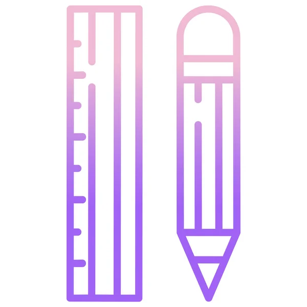 Pencil Pen Vector Icon — Stock Vector