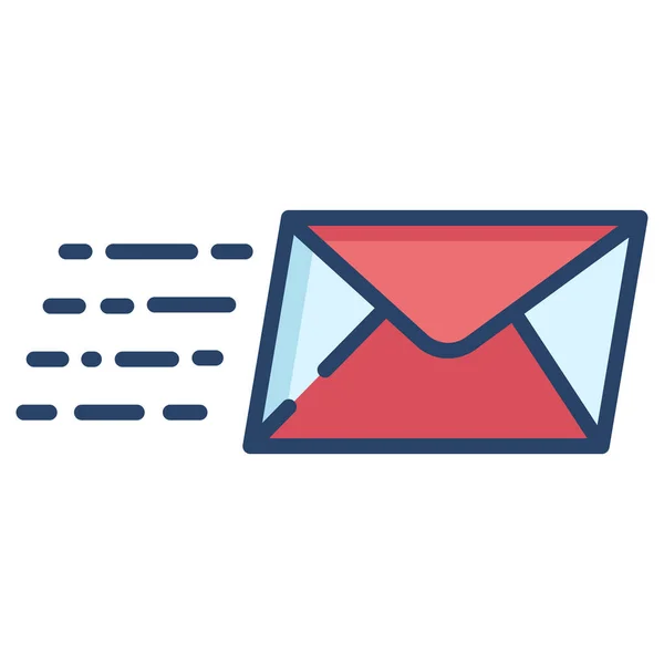 Mail Web Icon Vektor Illustration — Stockvektor