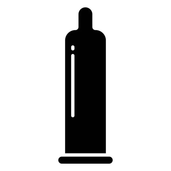 Kondom Web Symbol Einfache Illustration — Stockvektor