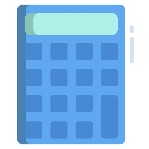 Calculator Web Icon Simple Illustration — Stock Vector