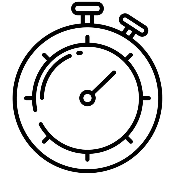 Χρονόμετρο Web Εικονίδιο Απλό Σχεδιασμό — Διανυσματικό Αρχείο