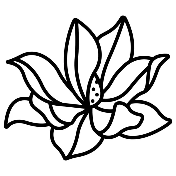 Blume Symbol Vektor Illustration — Stockvektor