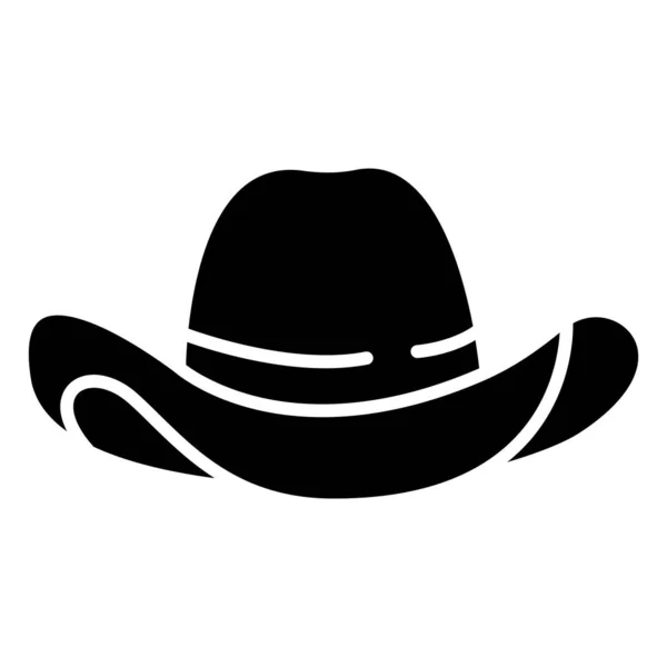 Sombrero Icono Web Ilustración Vectorial — Vector de stock