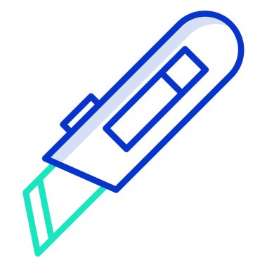 Kesici. Web simgesi basit illüstrasyon