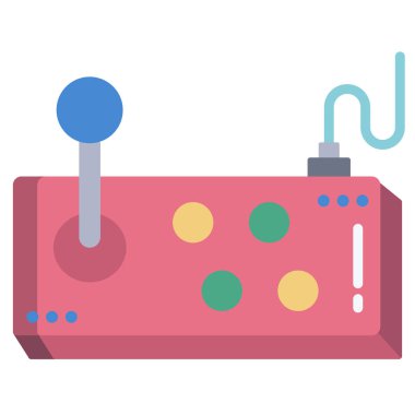 Oyun kolu. Web simgesi basit illüstrasyon