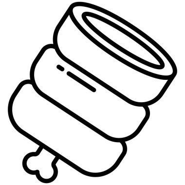 Et. Web simgesi basit illüstrasyon