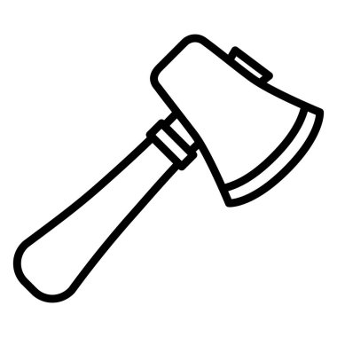 Balta ağ simgesi, vektör illüstrasyonu 