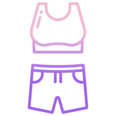 Basit vektör simgesi, spor temalı illüstrasyon