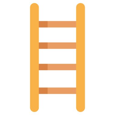 merdiven simgesi vektör tasarım ögesi şablonu