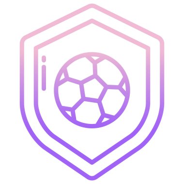 Basit vektör simgesi, Kalkan illüstrasyonu