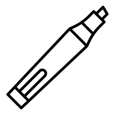 kalem simgesi vektör illüstrasyonu