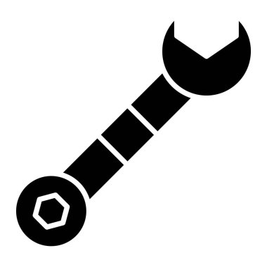 Bir meşale simgesinin vektör illüstrasyonu