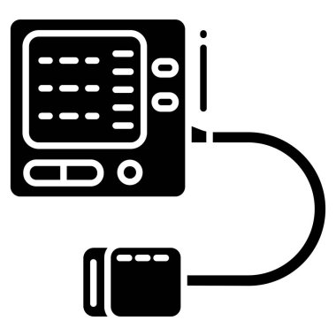 Kan Baskısı simgesinin vektör illüstrasyonu