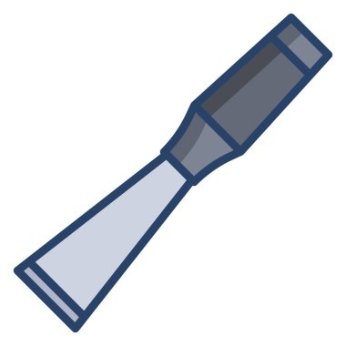 Basit vektör simgesi, Scraper illüstrasyonu