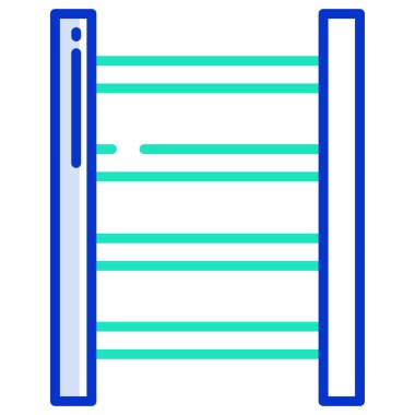 Trellis web simgesi basit vektör illüstrasyonu