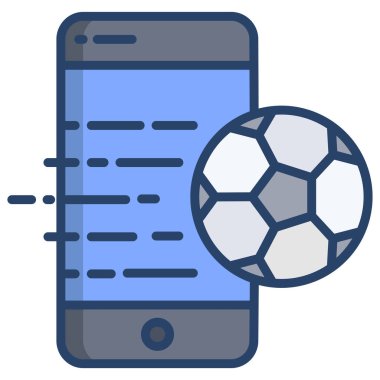  Cep telefonu web simgesi, vektör çizim