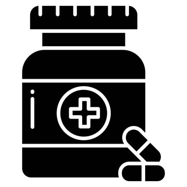 Vitamin Ağı simgesi basit vektör illüstrasyonu