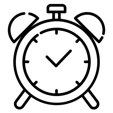 vektör çizim çalar saat