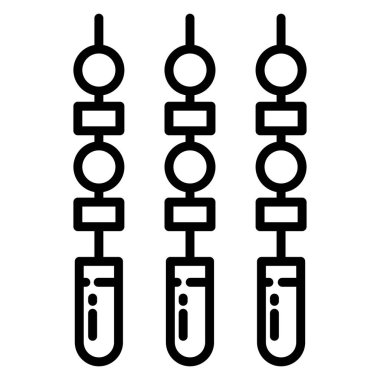 kahverengi simge vektör illüstrasyonu