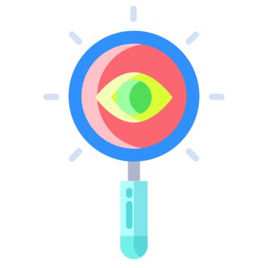 Ara. Web simgesi basit illüstrasyon