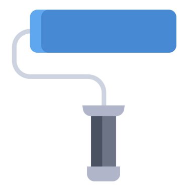 Boya fırçası. vektör illüstrasyonu