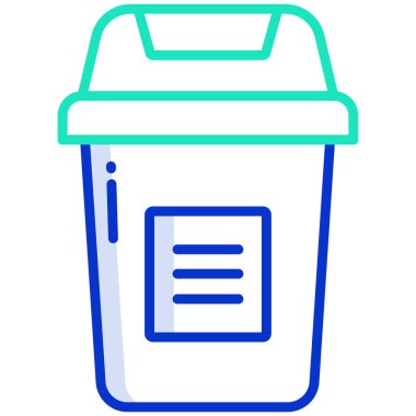 vektör çizim tasarım kova simgesinin 