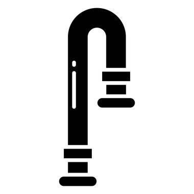 Musluk ikonu. Web için köprü vektör simgelerinin basit illüstrasyonu