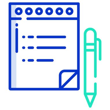 Belge. Web simgesi basit illüstrasyon