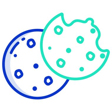 yiyecek simgesi, vektör illüstrasyonu