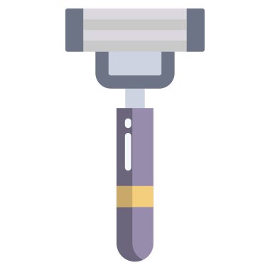 Tıraş bıçağı. Basit vektör illüstrasyonu