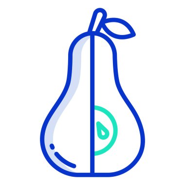 armut ağ simgesi basit illüstrasyon